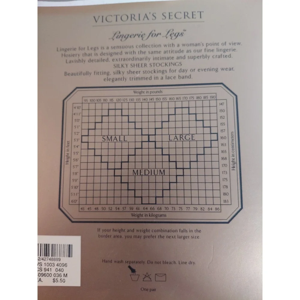 Vtg Lot of 4 Victoria's Secret Glamour Sheers & Talbots Pantyhose NIP Deadstock